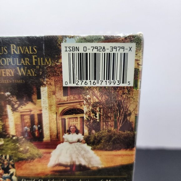 Gone With The Wind VHS Tape 1939 David Selznicks Sealed - Picture 4 of 4